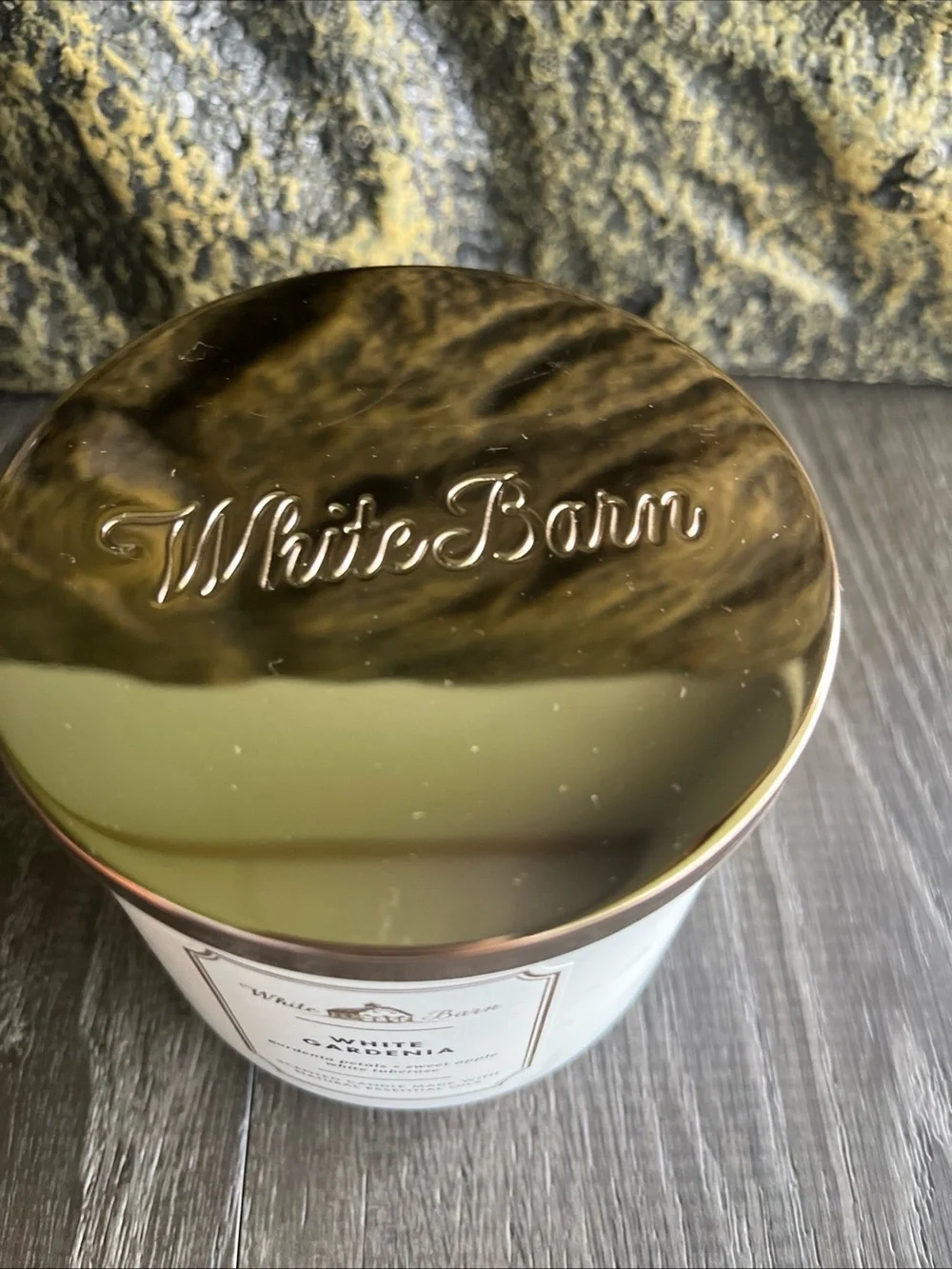 White Barn White Gardenia Scented Candle - White 14.5 oz